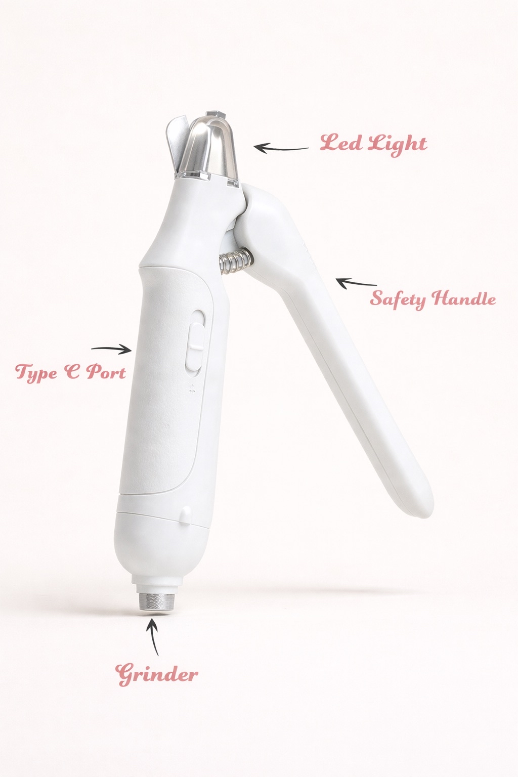 𝟐-𝐢𝐧-𝟏 𝐋𝐄𝐃 𝐏𝐞𝐭 𝐍𝐚𝐢𝐥 𝐂𝐥𝐢𝐩𝐩𝐞𝐫 & 𝐆𝐫𝐢𝐧𝐝𝐞𝐫